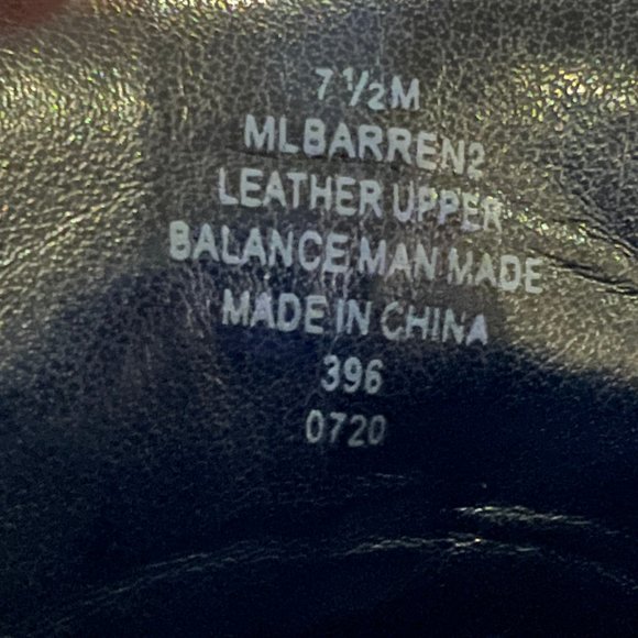 Marc Fisher LTD MLBARREN 2 Black Embossed Leather Combat Boots Size 7.5 M - Picture 10 of 12